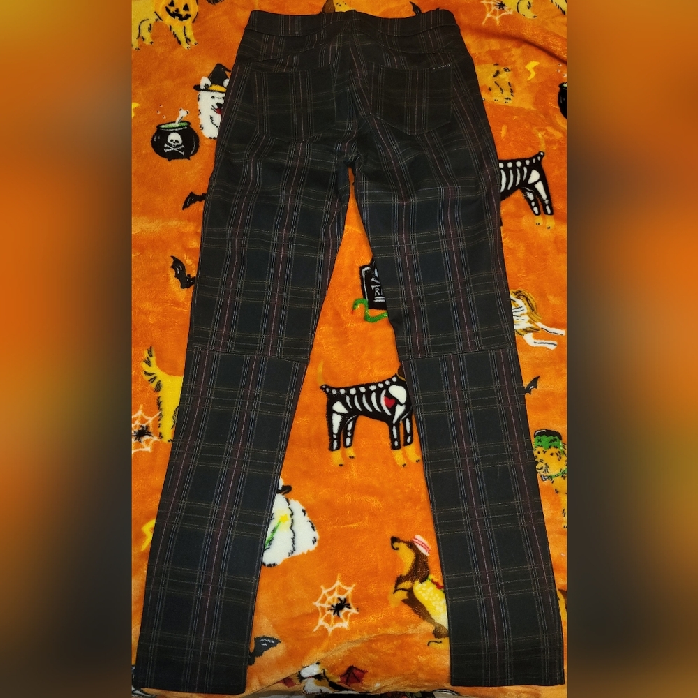 Sanctuary Runway Stretch‎ Plaid Legging Pants Sz Small